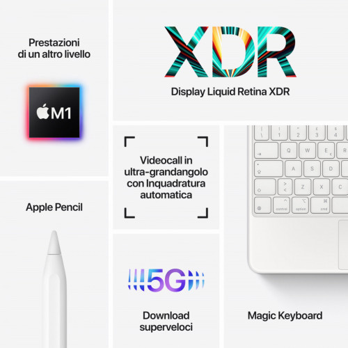 Apple iPad Pro 12.9" con Chip M1 (quinta gen.)...