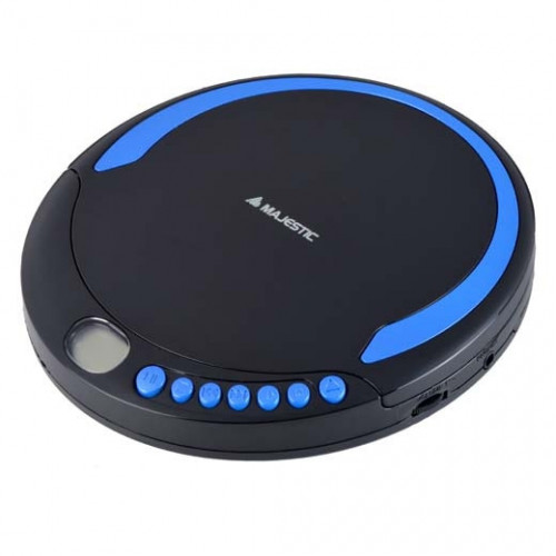 New Majestic DM-1550 Lettore CD portatile Nero,...