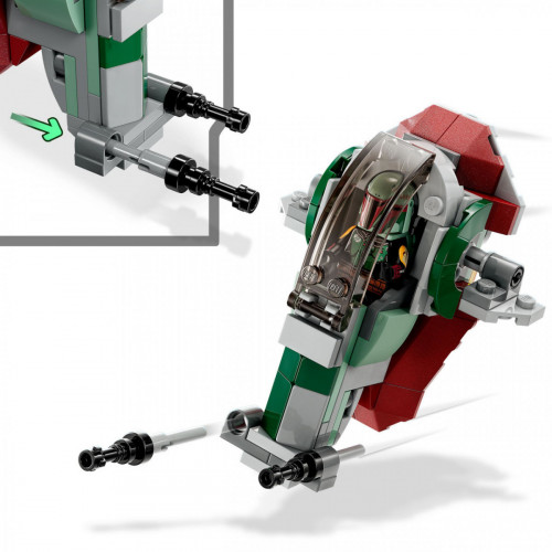 LEGO Star Wars Astronave di Boba Fett Microfighter