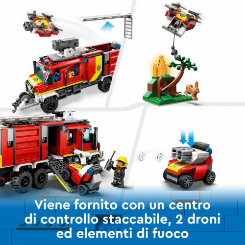 LEGO City Autopompa dei vigili del fuoco