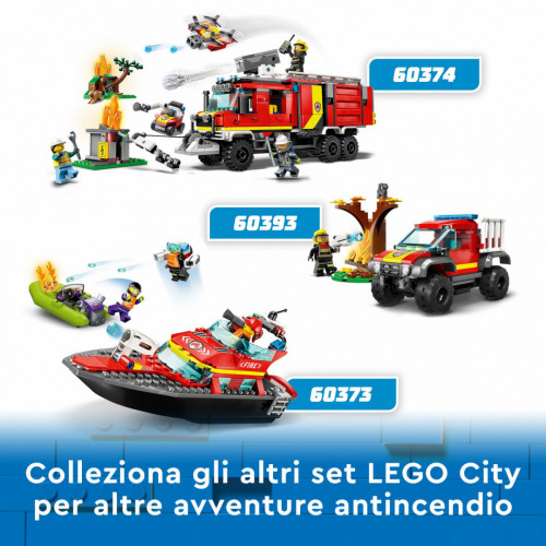 LEGO City Autopompa dei vigili del fuoco