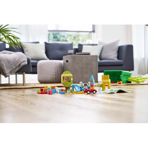 LEGO DUPLO Contenitore di mattoncini grande -...