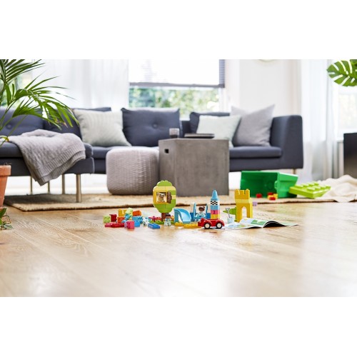 LEGO DUPLO Contenitore di mattoncini grande -...