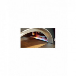 Pizza Mia - Forno a Gas Estia, 60X60, Rosso