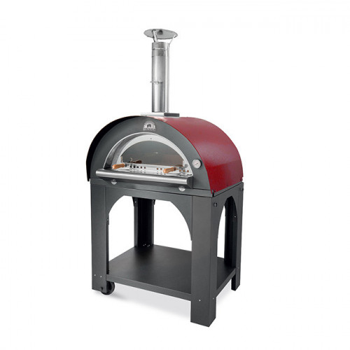 Pizza Mia - Forno a Legna Ade, 100X80, Rosso