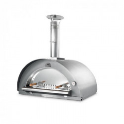 Pizza Mia - Forno a Legna Estia, 60X60, Tutto Inox 430