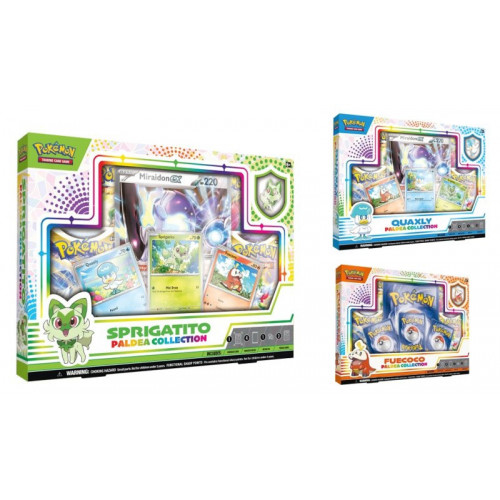 Pokemon ExBox 3 Soggetti Paldea