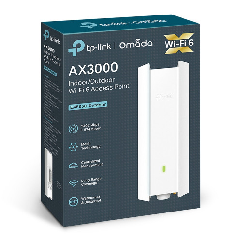 TP-Link AX3000 1000 Mbit/s Bianco Supporto...
