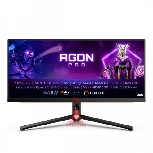 AOC AGON PRO AG344UXM Monitor PC 86,4 cm (34")...
