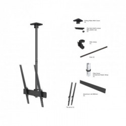 Multibrackets 6126 Supporto per display espositivi 190,5 cm (75") Nero