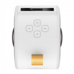 Benq GV11 videoproiettore Proiettore a raggio standard 300 ANSI lumen DLP WVGA (854x480) Nero, Bianco