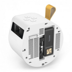 Benq GV11 videoproiettore Proiettore a raggio standard 300 ANSI lumen DLP WVGA (854x480) Nero, Bianco