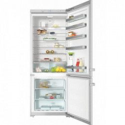 Miele KFN 15943 D EDT/CLS - Frigorifero Combinato da Libera Installazione, NoFrost, EasyOpen, 455 Litri, Classe E