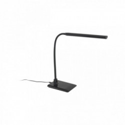 Eglo LAROA Lampada da Tavolo Struttura in Policarbonato, Finitura NeroZ74 48x12xh32,5 cm