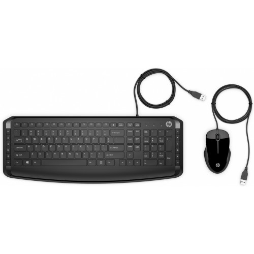 HP Pavilion 250 tastiera USB QWERTZ Ceco Nero