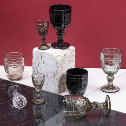 Villa D'Este Home Tivoli 'Prisma Stones', Set 6 liquorini in vetro 45 ml
