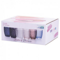 Villa D'Este Home Tivoli 'Castle Provence', Set 6 bicchieri acqua 275 ml