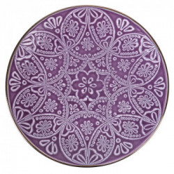 Villa D'Este Home Tivoli 'Baku Provence', Servizio piatti 12 pezzi in gres 