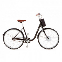 Askoll eB1 L - eBike a Pedalata Assistita, Fino a 80 Km, 250W, 25 Km/h, Taglia L 28", V-Brake, Black/Black