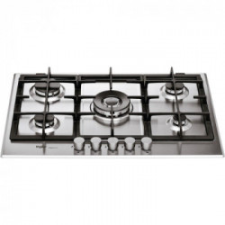 Whirlpool GMR 7522/IXL - Piano Cottua a Gas, 5 Fornello(i), 73 cm, Acciaio Inossidabile