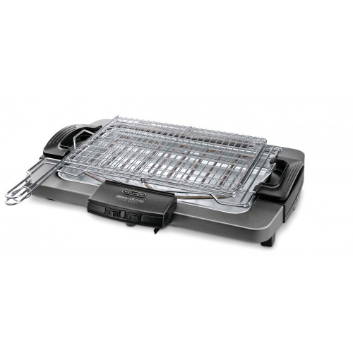 De Longhi BQ80.X - Barbecue Elettrico, 2450 W,...
