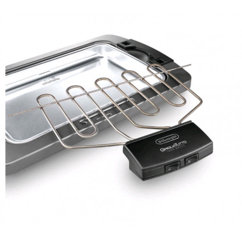 De Longhi BQ80.X - Barbecue Elettrico, 2450 W,...