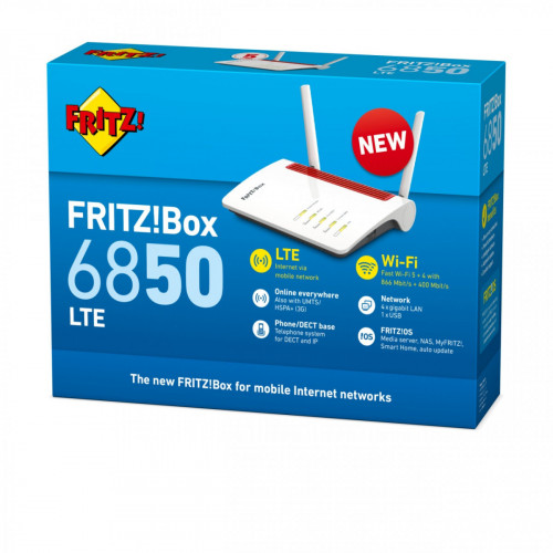 FRITZ! Box 6850 LTE router wireless Gigabit...