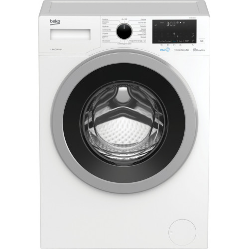 Beko WUY81436SI-IT - Lavatrice a Vapore a...