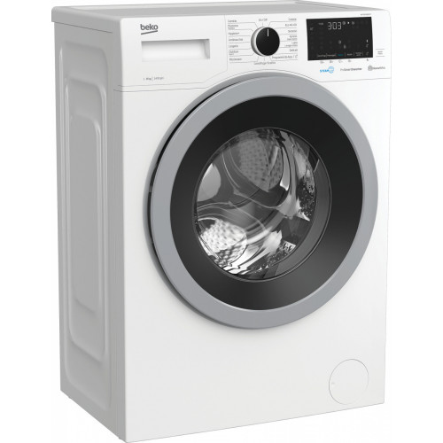 Beko WUY81436SI-IT - Lavatrice a Vapore a...