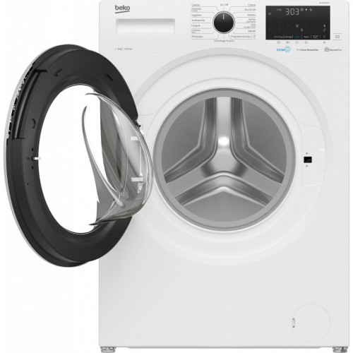 Beko WUY81436SI-IT - Lavatrice a Vapore a...
