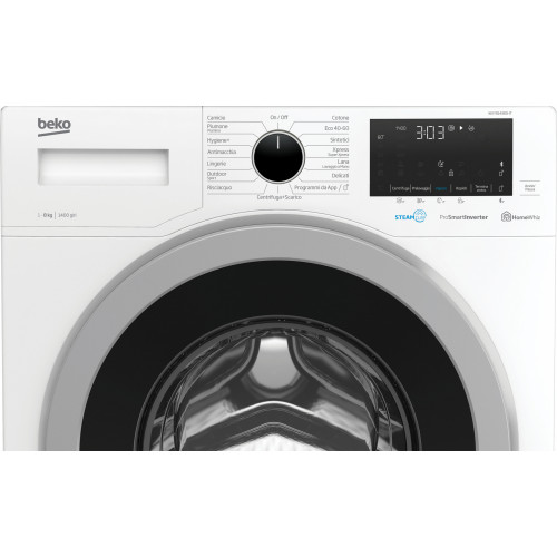 Beko WUY81436SI-IT - Lavatrice a Vapore a...