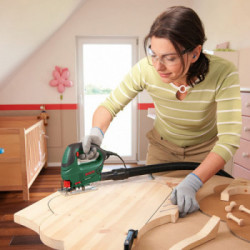 Bosch PST 650 - Seghetto Alternativo, 500W, 3100 Corse/min, Taglio Legno 65mm, Acciaio 4 mm