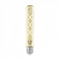 Eglo Lampadina E27 LED - HV 350lm, 1x4W Diffusore in Vetro, Finitura Ambra Ø3x12,5 cm