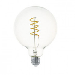 Eglo Lampadina E27 LED - HV, 400lm, 1x4W Diffusore in Vetro, Finitura Trasparente Ø12,5x17,3 cm