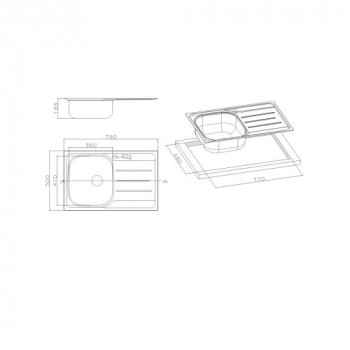 Apell OH791I Lavello... 2