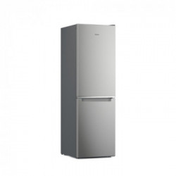 Whirlpool W7X 83A OX - Frigorifero Combinato da Libera Installazione, NoFrost, 335 Litri, Classe D, Acciaio Inox