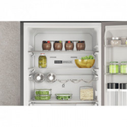 Whirlpool W7X 83A OX - Frigorifero Combinato da Libera Installazione, NoFrost, 335 Litri, Classe D, Acciaio Inox