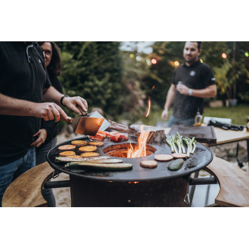 Moesta BBQ-Disk piastra in ghisa - regolabile...