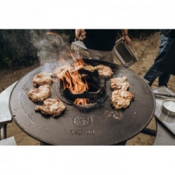 Moesta 19294 Corona wok per BBQ disk in ghisa