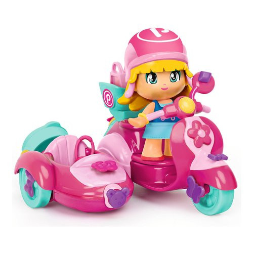 Set bambola Famosa 700015652 Pinypon Sidecar e...