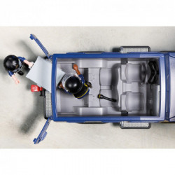 Playmobil Police Truck with Speedboat
