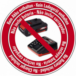 Einhell 4460725 Levigatrice orbitale a batteria TC-OS 18/187 Li - Solo