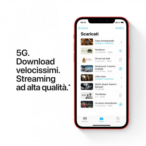 Apple iPhone 12 128GB RED *ESTENSIONE GARANZIA3...