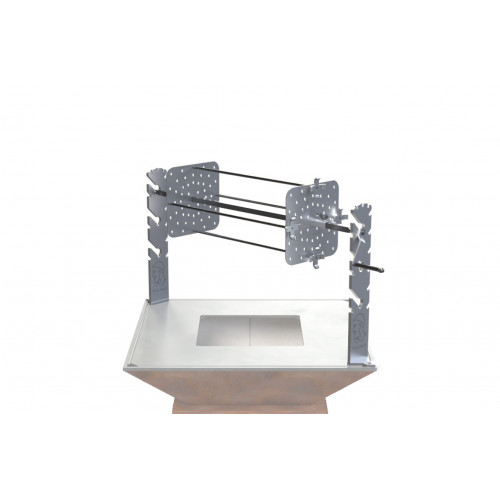 Vulcanus - Set Girarrostro con 4 Spiedi Pro730