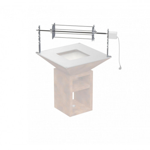 Vulcanus - Set Girarrostro con 4 Spiedi Pro910