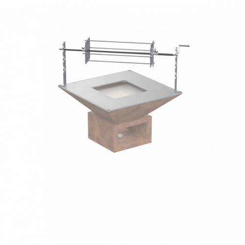 Vulcanus - Set Girarrostro con 4 Spiedi Pro910