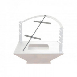 Vulcanus - Spiedo a Croce per Asado Pro910