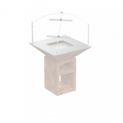 Vulcanus - Spiedo a Croce per Asado Pro910