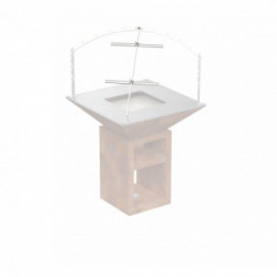 Vulcanus - Spiedo a Croce per Asado Pro910