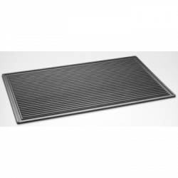 Gastronomia, Teglia-Griglia doppio uso, rigata-liscia in alluminio antiaderente